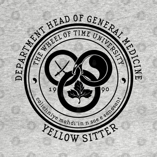 The Wheel of Time University - Dept. Head of General Medicine (Yellow Sitter) by Ta'veren Tavern
